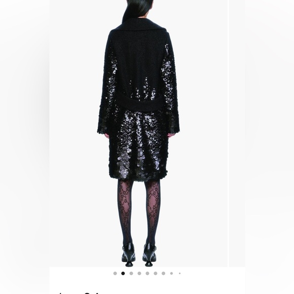 New Anna Sui sequins embellished coat - Picture 2 of 13